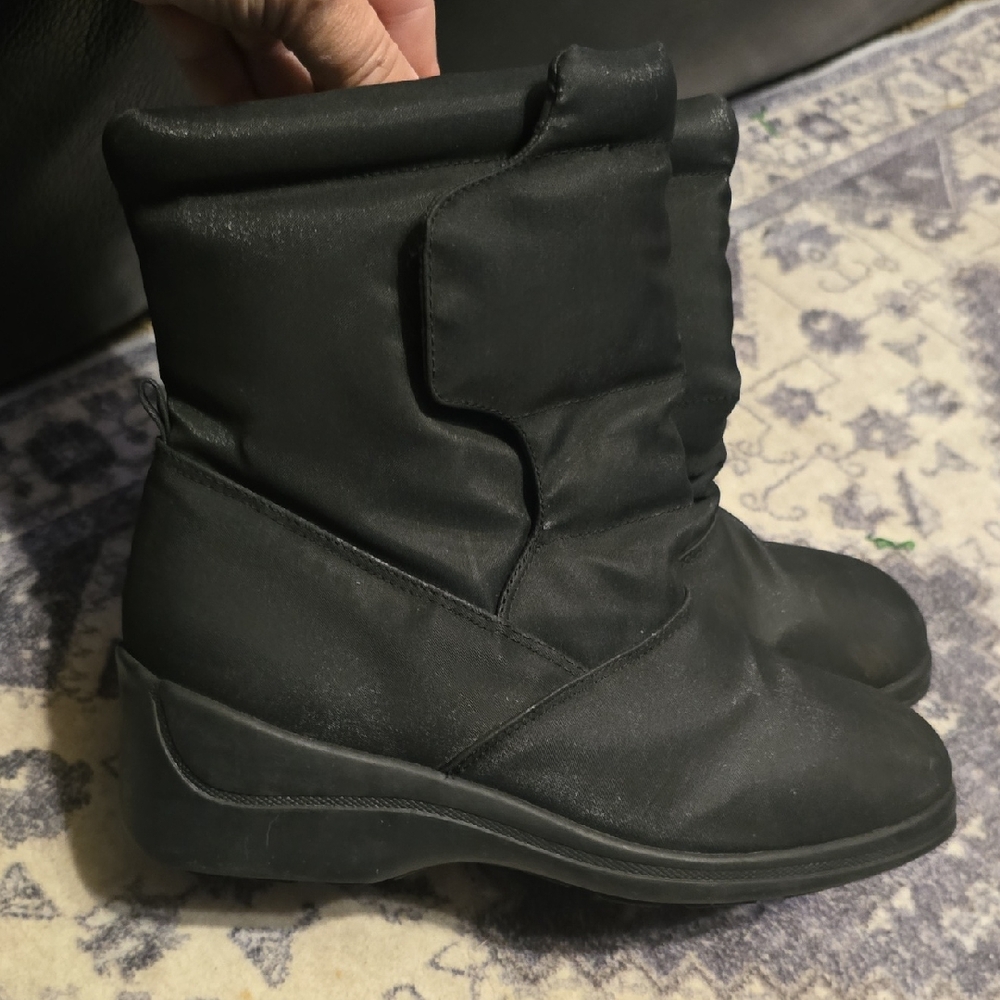 Black Winter Boots for Women